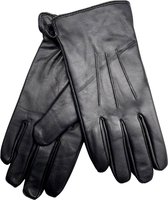 Leren handschoenen heren - Handschoenen heren winter - Winddicht en waterafstotend - Maat XL