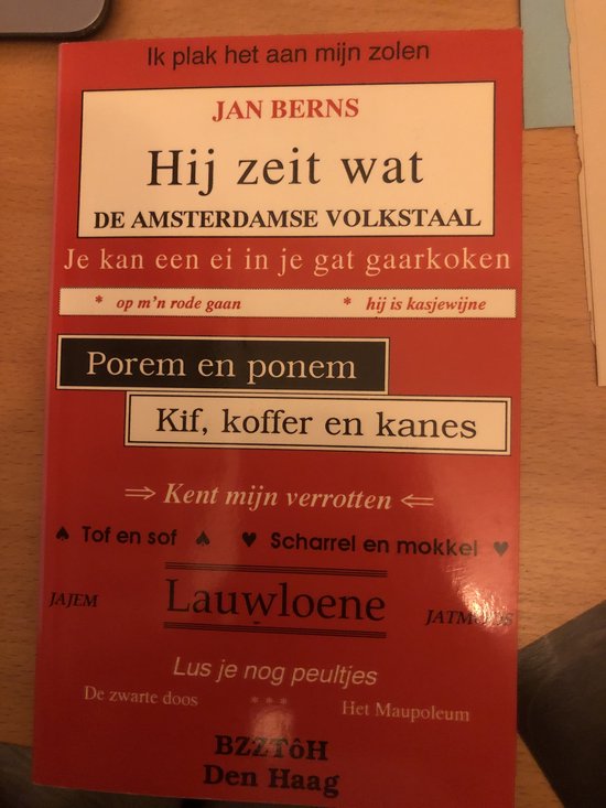 Hij zeit wat - cover