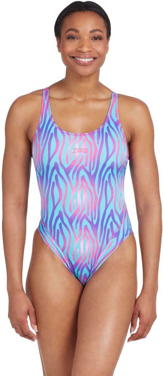 Zoggs Badpak Masterback Swim Crazy Dames Maat DE42
