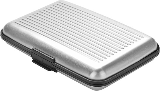 Porte-cartes en aluminium I Porte-cartes I Portefeuille en aluminium I Portefeuille I Porte-cartes I Argent