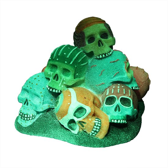 dia de los muertos crânes pile 15,1x14,2x11,8CM Multicolore