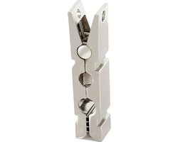 Kiotos - Metalen Tepelklemmen in vorm van wasknijper - 5x Set met 1 Meter Touw
