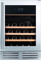 Temptech EX60DX Elegance onderbouw wijnkoelkast - 2 Zones - 46 flessen