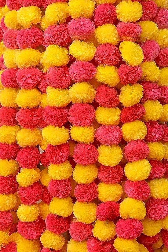 Marigold Garland Halloween Decorations Wedding Decorations