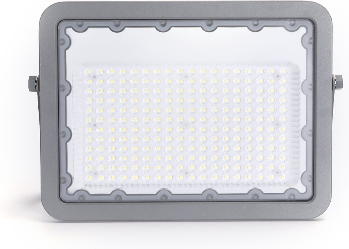 Ledvion - LED Breedstraler, 100 Watt, LED Breedstraler, 6500K, 12000 Lumen, IP65 Waterdicht, Incl. Snelkoppeling