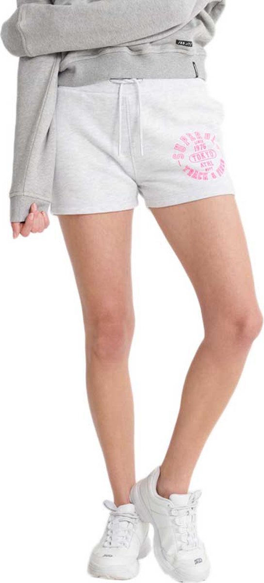 Superdry Track&field Korte Broek XS Vrouw Ice Marl