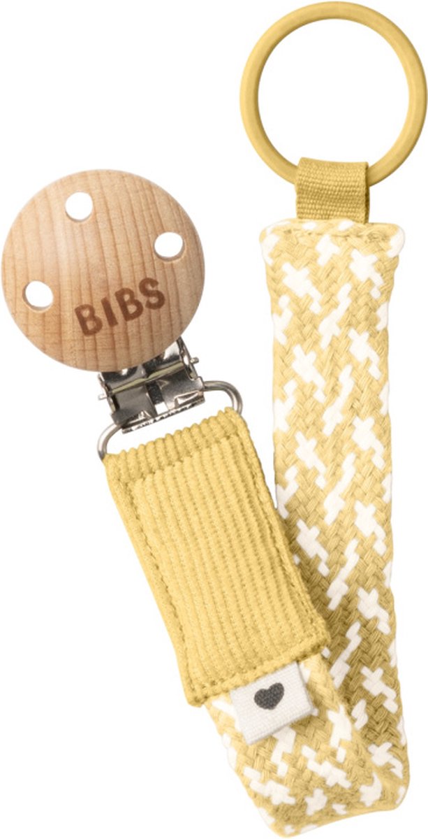 Goedkoopste Bibs Fopspeenkoord Pale Butter / Ivory