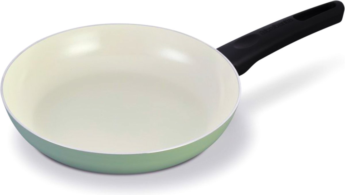 Brabantia Indu+ Koekenpan met Keramische Antiaanbaklaag - Jade Groen - 24 cm