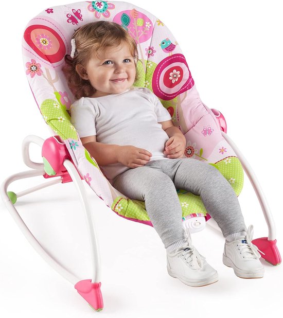 wip voor baby's en peuters. schildpad, roze roze van Tiny Love — afbeelding 4
