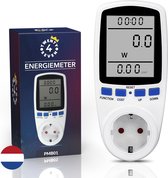 Elektriciteitmeter NL - Energiemeter Verbruiksmeter - P1 Meter - Multimeter - Kwh Meter - Nederlandse Handleiding