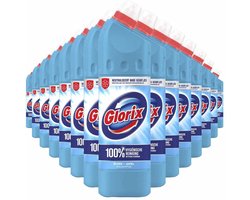 Glorix Toiletreiniger Bleek Eucalyptus - 15 x 750 ml - voordeelverpakking