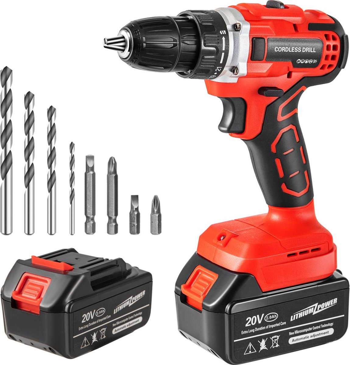 BLACK & DECKER BDCDC18KST-QW 18V Lithium-ion cordless drill SmartTech  without percussion with bluetooth battery