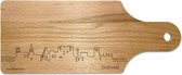 Skyline Borrelplank Durham - Hapjesplank - Serveerplank - Cadeau Jubilea - Cadeau verjaardag - Cadeau geschenk - Serveren - WoodWideCities