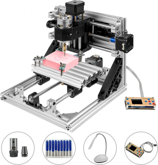 2418 CNC fraiseuse 3 axes machine de gravure avec contrôleur hors ligne  pour plastique