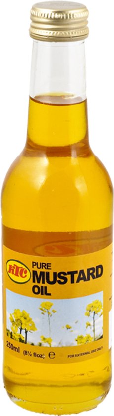 Huile de moutarde KTC Huile de moutarde - 250 ml - Huile de bain