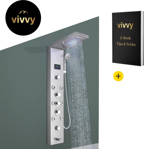 Waterbesparende Douchekop Regendoucheset 7 In 1 Eco Douchekop Met