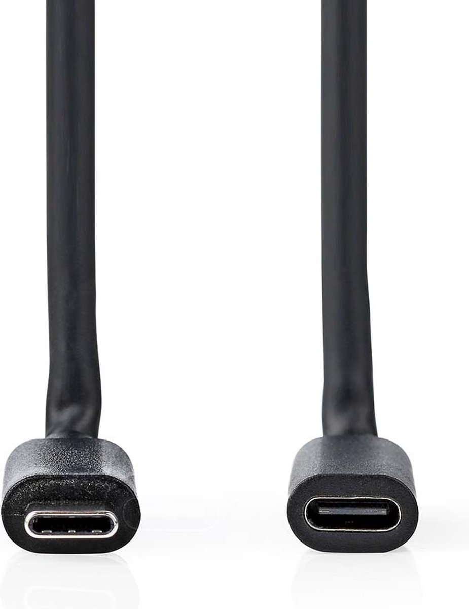 NEDIS CCGL64010BK20 USB-Kabel 2,00 m Zwart