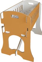 Babywieg van Duurzaam Honingraat karton - Babykamer - Zalm Roze - Duurzaam karton - CE gekeurd - Tot 70kg dragen - KarTent
