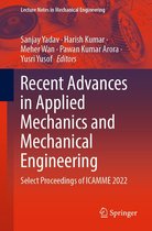 Lecture Notes in Mechanical Engineering - Recent Advances in Applied Mechanics and Mechanical Engineering