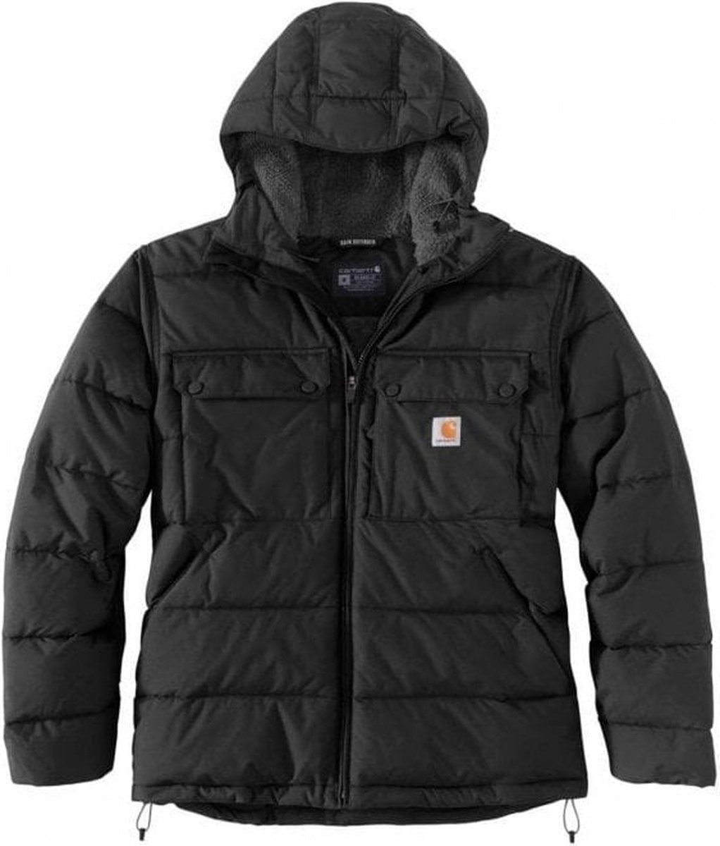 Dames Werkjas Montana - Capuchon Teddy gevoerd - Zwart - Carhartt - maat XL (valt als XXL)