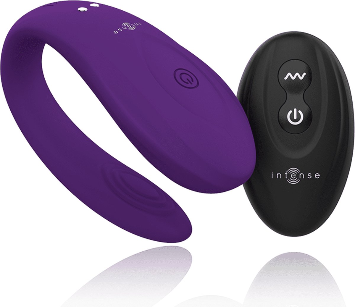 INTENSE COUPLES TOYS | Intense Bruno Partner Double Pleasure Purple