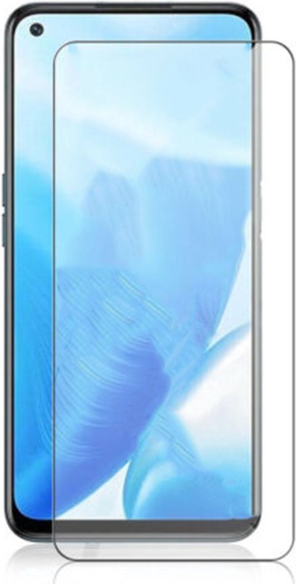 Beschermlaagje - OnePlus Nord 2T - Gehard glas - 9H - Screenprotector