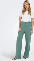 Only ONLFLAX HW STRAIGHT PANT - Dark Forest Dark Green