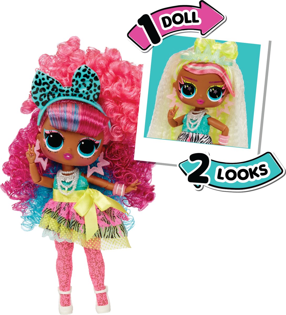 L.O.L. Surprise! Tweens Surprise - 16,5 cm - Swap Modepop - Curls-2-Crimps Cora — afbeelding 6
