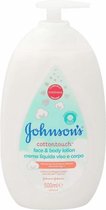 Vochtinbrengende Lotion Johnson's Cottontouch Gezicht Baby Lichaam (500 ml)