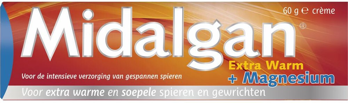 3x Midalgan Warm Extra + Magnesium 60 gr