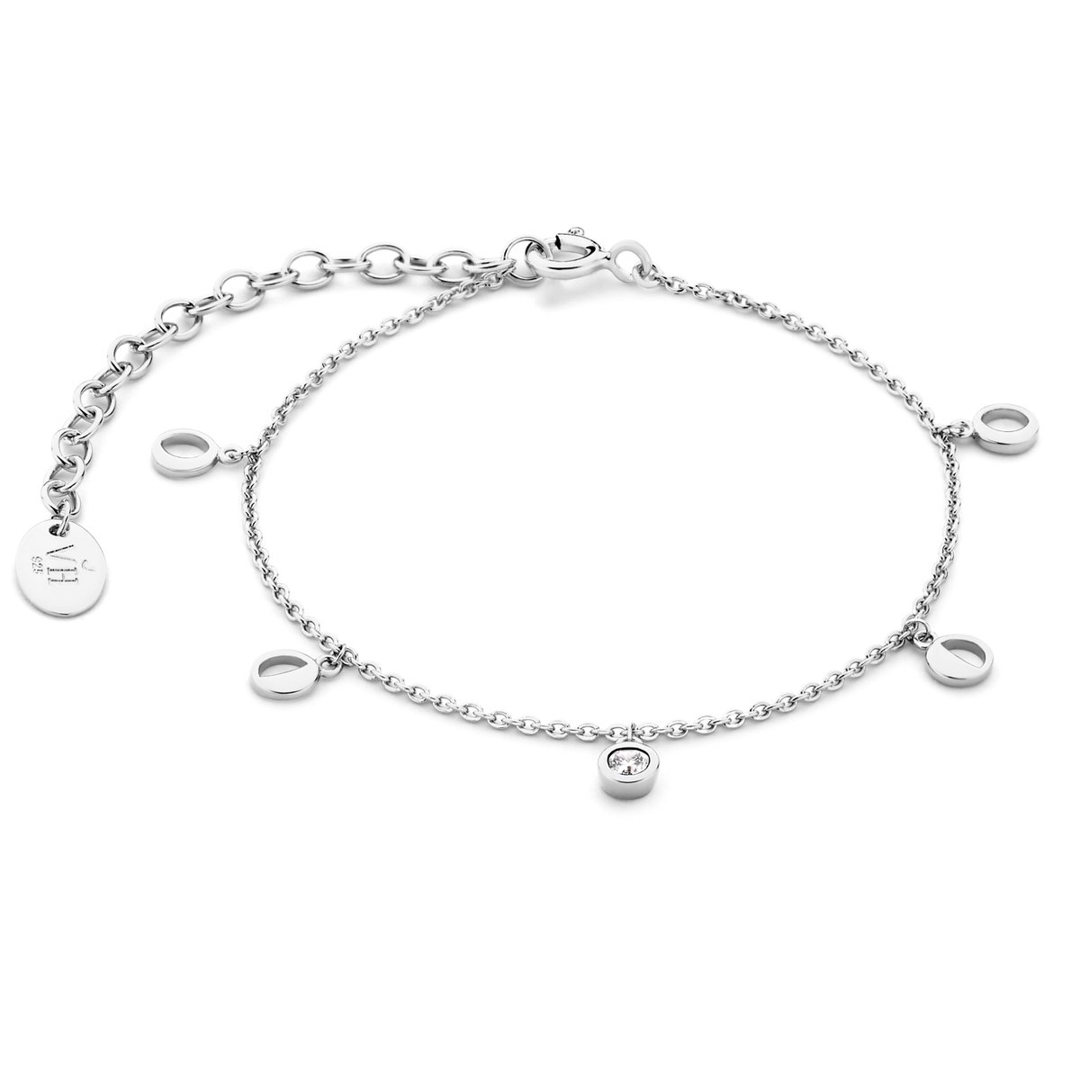 Violet Hamden Luna Dames Armband Zilver - Zilver