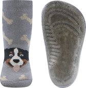 Ewers antislip sokken Hondje - Grijs