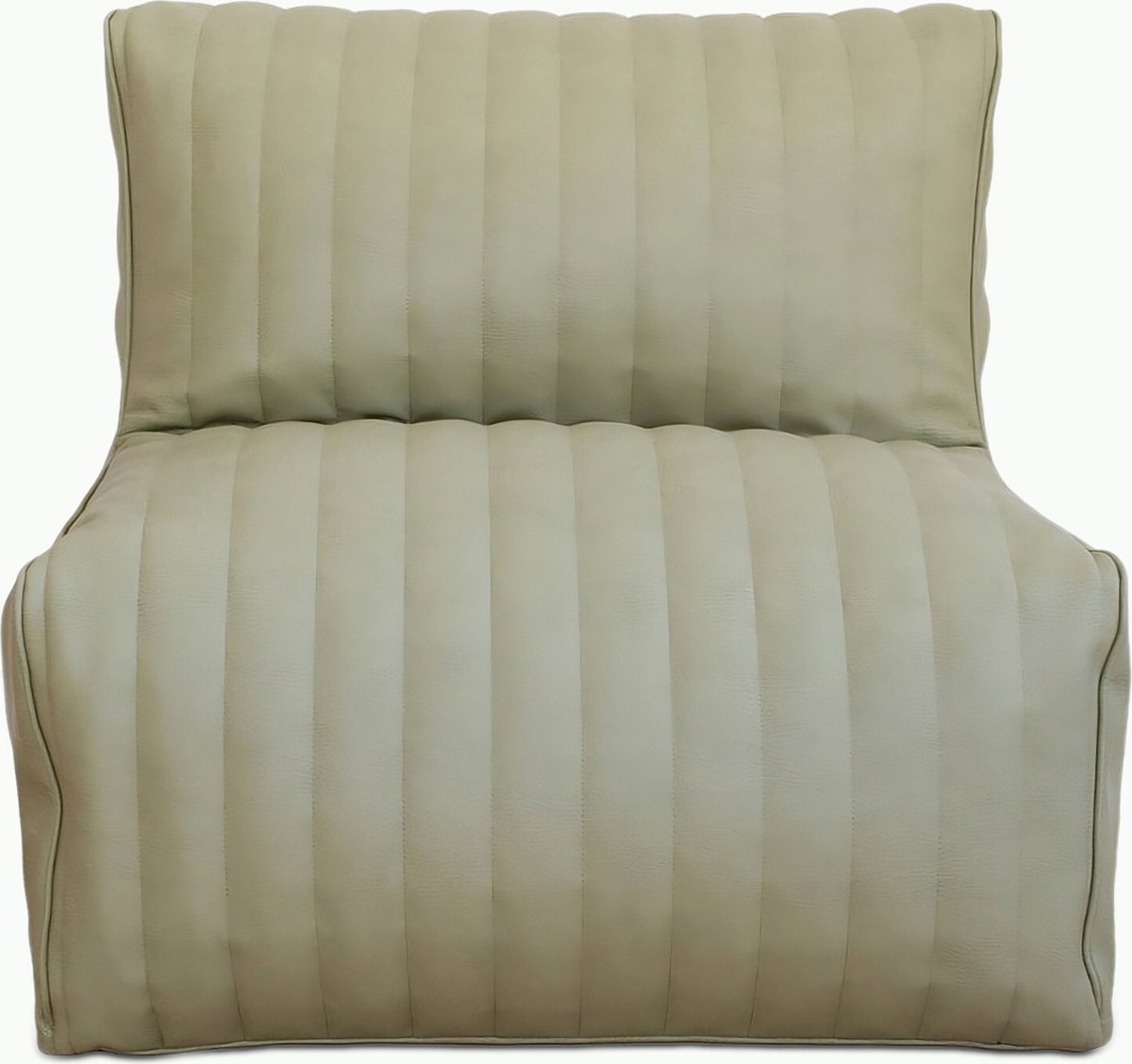 HENVAE® Kinder zitzak - Kinder zetel - Zitzak voor kinderen - Groen - Vegan Leer - Met Vulling - Loungestoel - Sofa - Beanbag - Lounger - Vlekbestendig - Waterbestendig - Speelkamer - Kinderkamer decoreren - Peuterkamer - voor Kinderen - Cadeau tip