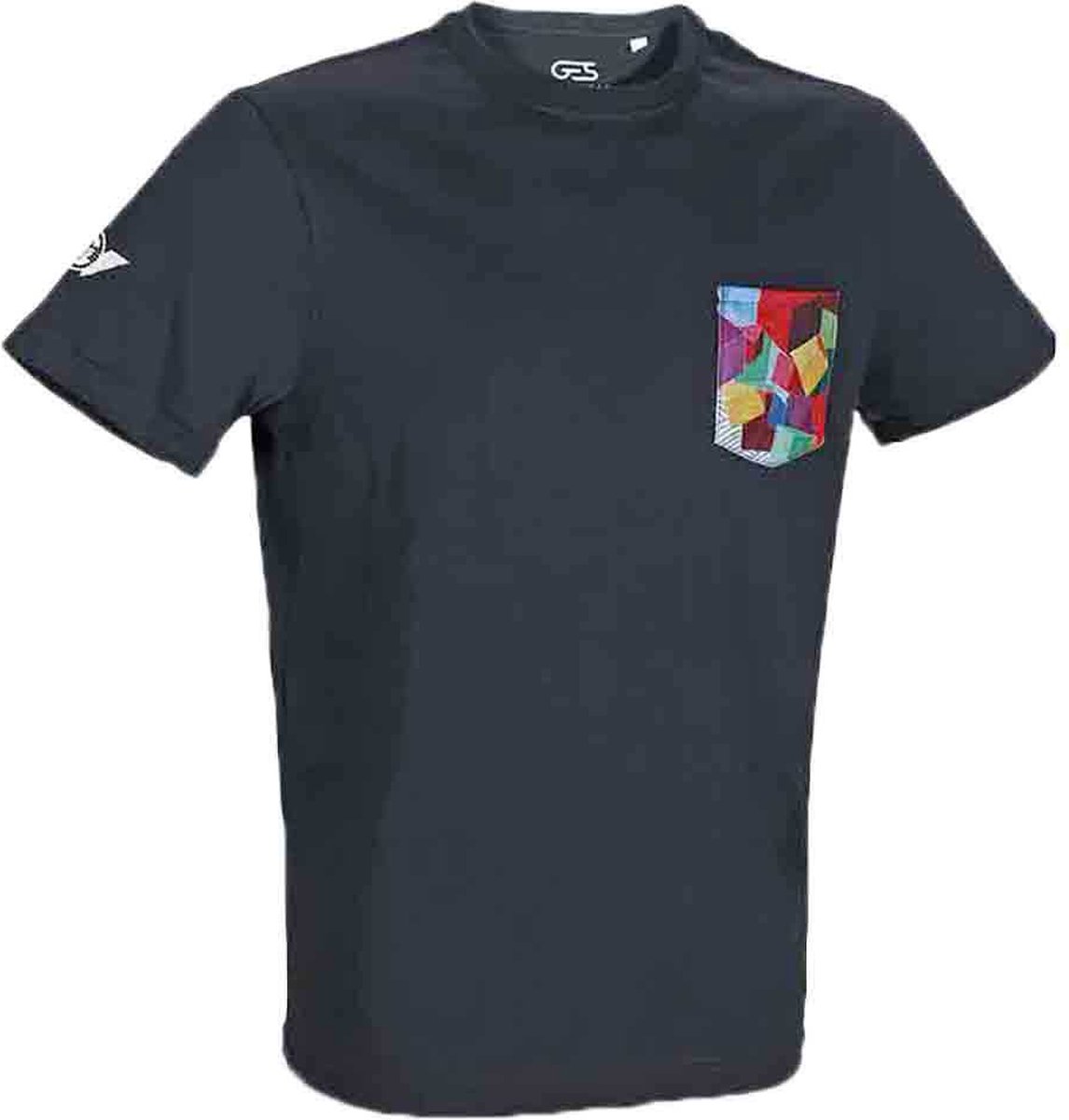 Ges Mapei T-shirt Met Korte Mouwen Man Blauw