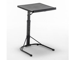 Livista® Laptoptafel - Bijzettafel Laptop - Inklapbare tafel - Zwart - Opvouwbaar