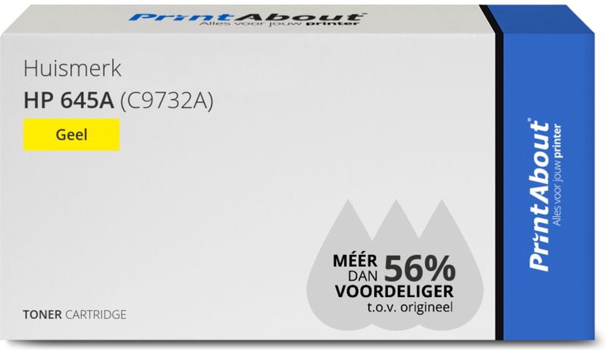 PrintAbout HP 645A (C9732A) toner geel
