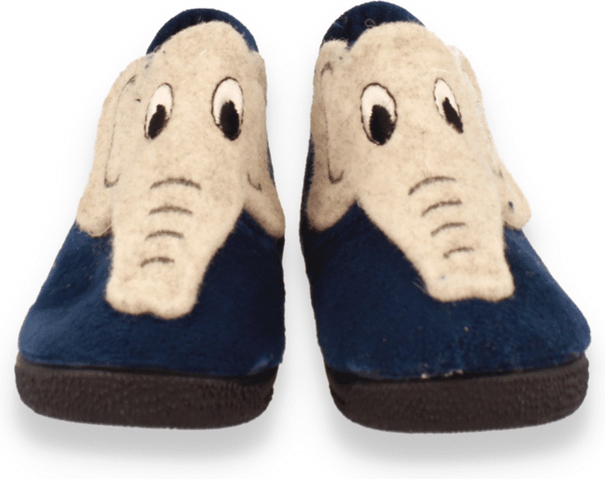 Cienta Jongens Pantoffel | Blauw | Maat: 18