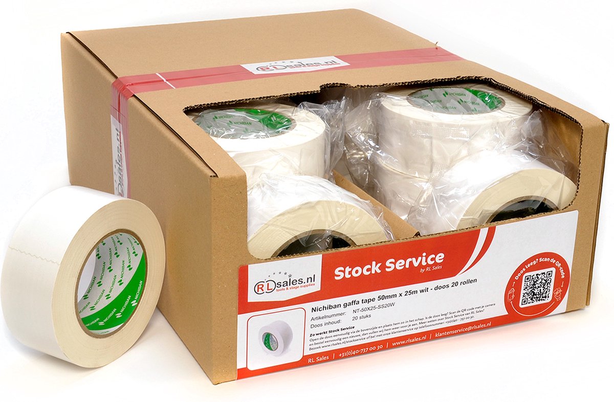 Nichiban - duct tape - 50 mm x 25 m -