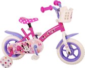 Vélo pour enfants 10 pouces Disney Minnie Cutest Ever! - badass - rose/blanc/violet