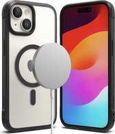Geschikt voor Ringke Fusion Bold Magnetic Apple iPhone 15 Plus Geschikt voor Mag hoesje - Zwart