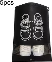 5-delige opbergtas voor schoenen, stofdichte lichtgewicht zak met trekkoord