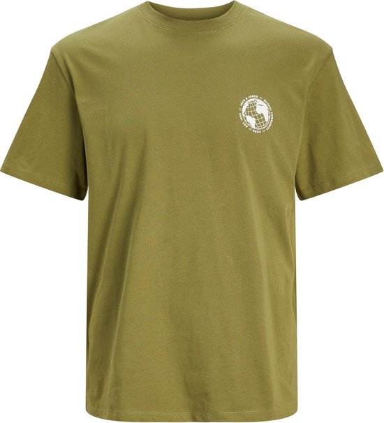 Jack & Jones T-shirt Jcofilo Tee Ss Crew Neck Aw23 Sn 12240279 Olive Branch Mannen Maat - XXL