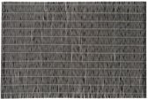 Set de 4 Sets de Table Bamboe - Zwart - 45 x 30 cm