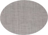 Set de table ovale Maoli plastique gris 48 x 35 cm - 48 x 35 cm - Sets de table