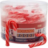 Holland Foodz Mini Zuurstok Rood-Wit 30st.