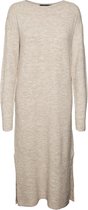 VERO MODA VMLEFILE LS BOATNECK CALF DRESS NOOS Dames Jurk - Maat XS