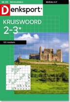 Denksport Puzzelboek Kruiswoord 2-3* 100 raadsels, editie 155