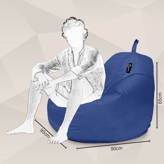 Casacomfy - Poire XXL - Blauw