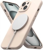 Ringke Apple iPhone 15 Plus Silicone Convient pour Mag Case - Rose