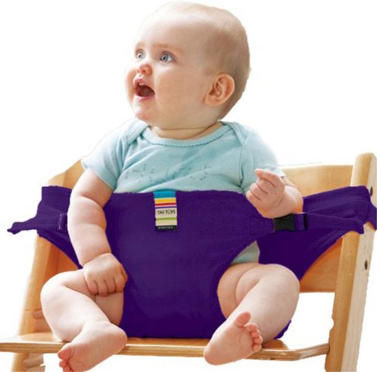 Spelling wortel Raar Zithulp voor babys - zitstoel hulp - Draagdoek - Paars | bol.com